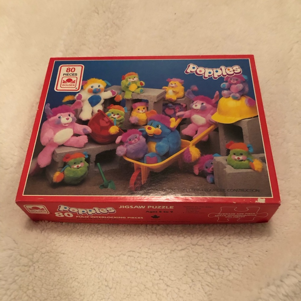 Vintage Popples puzzle